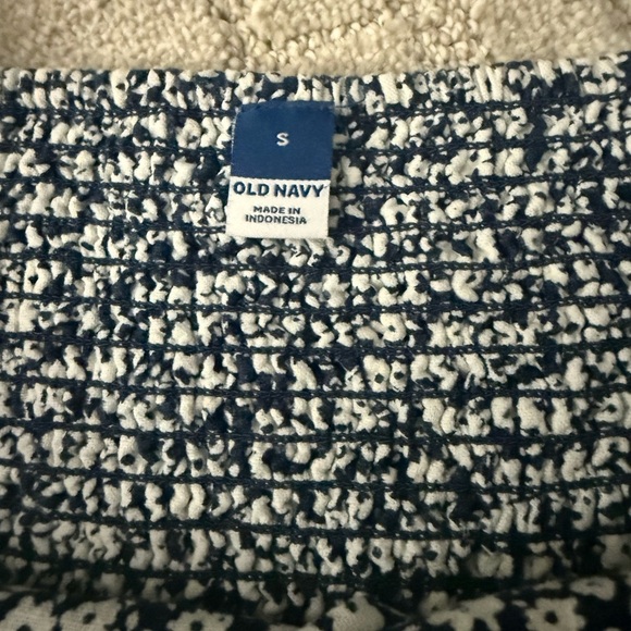 Old Navy Black and White Sleeveless A-Line Mini Dress - Picture 4 of 9